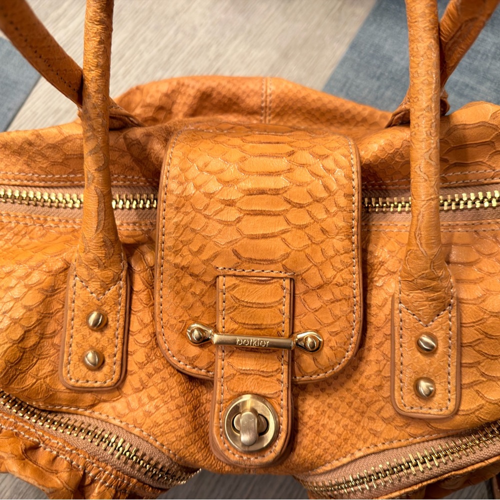 Vintage Botkier leather satchel bag